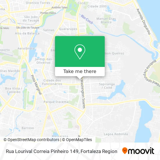 Rua Lourival Correia Pinheiro 149 map