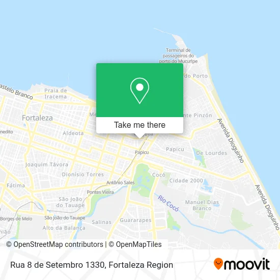 Rua 8 de Setembro 1330 map