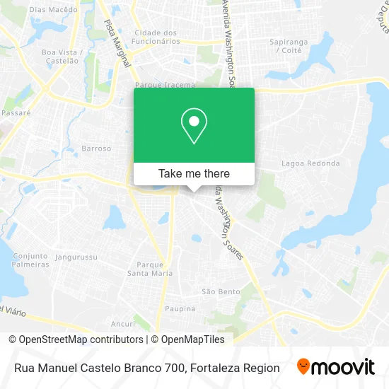 Rua Manuel Castelo Branco 700 map