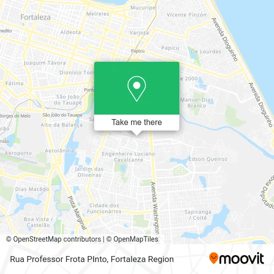 Rua Professor Frota PInto map
