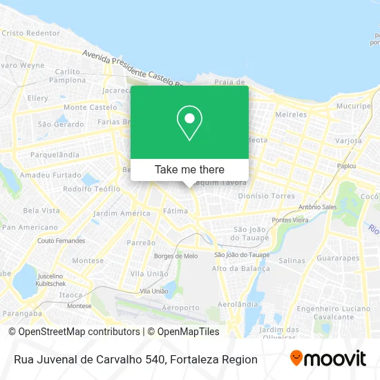 Rua Juvenal de Carvalho 540 map