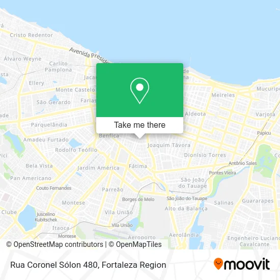 Rua Coronel Sólon 480 map