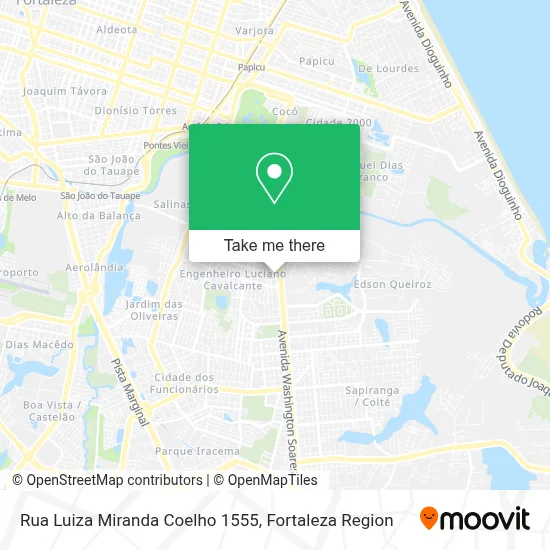 Rua Luiza Miranda Coelho 1555 map