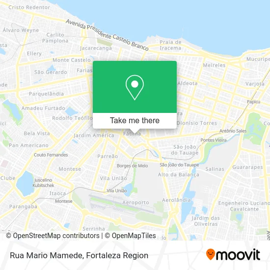 Rua Mario Mamede map