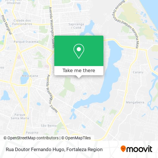 Mapa Rua Doutor Fernando Hugo