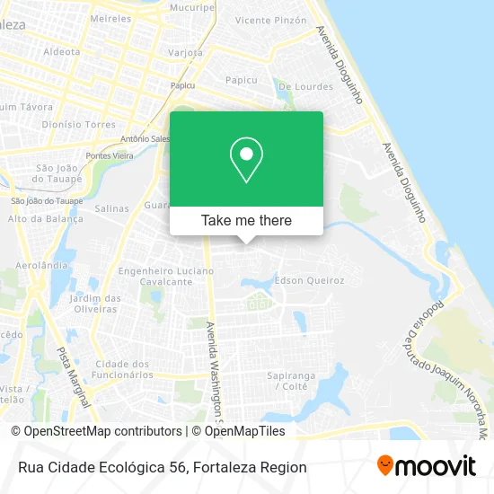 Rua Cidade Ecológica 56 map