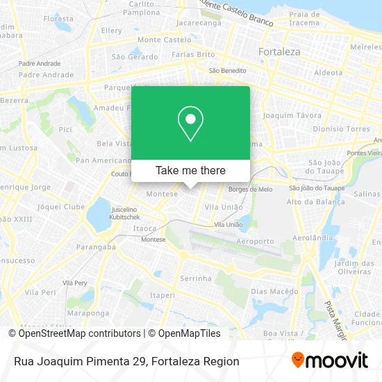 Rua Joaquim Pimenta 29 map