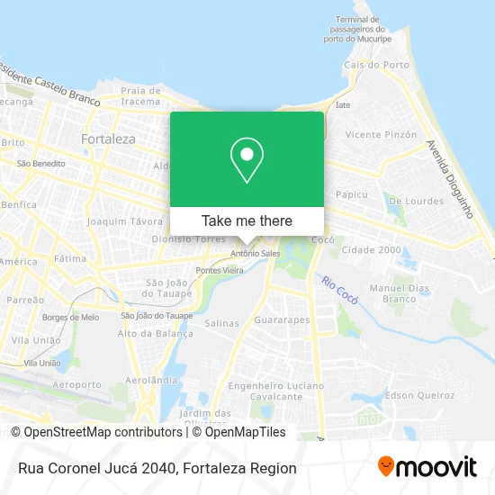 Rua Coronel Jucá 2040 map