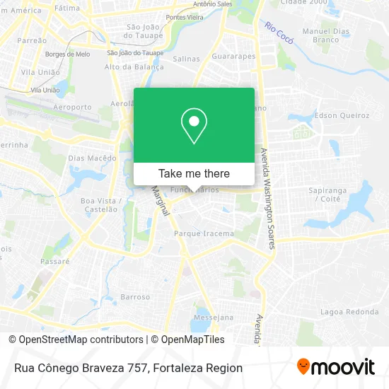 Rua Cônego Braveza 757 map
