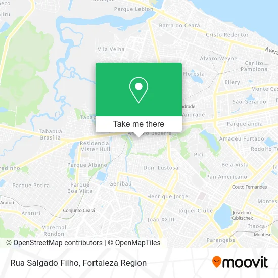 Rua Salgado Filho map
