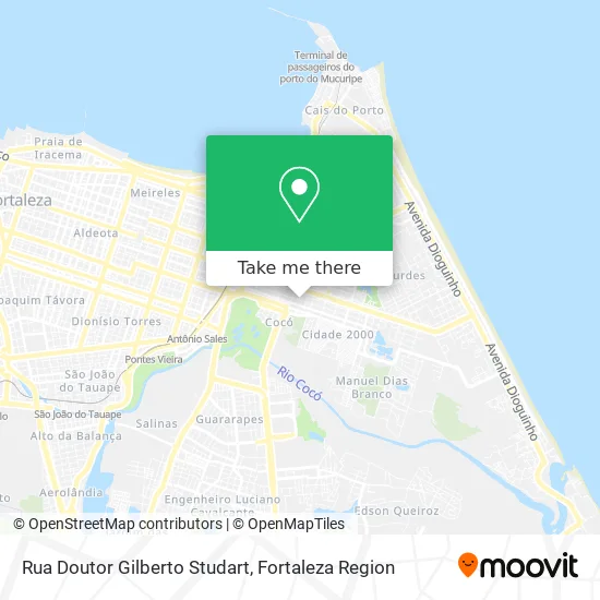 Rua Doutor Gilberto Studart map