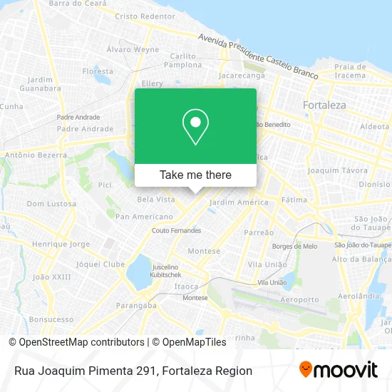 Rua Joaquim Pimenta 291 map