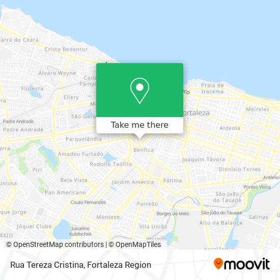 Rua Tereza Cristina map