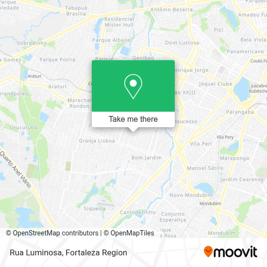 Rua Luminosa map