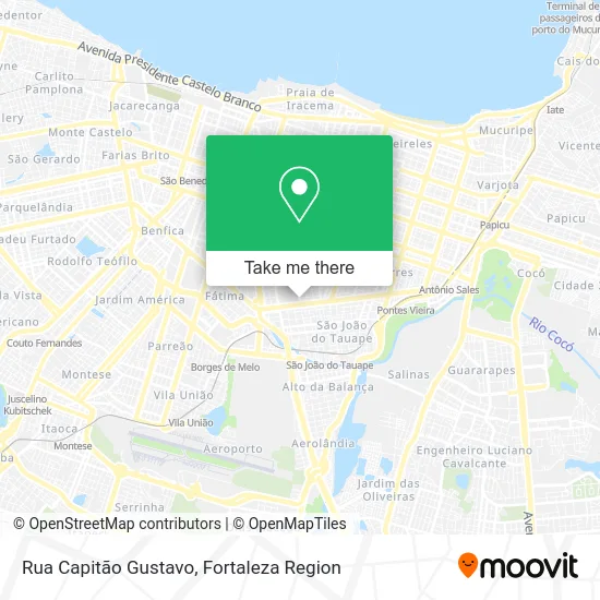Rua Capitão Gustavo map