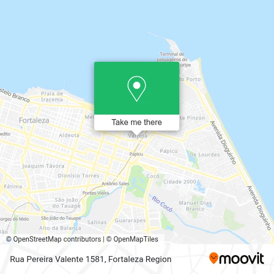 Rua Pereira Valente 1581 map