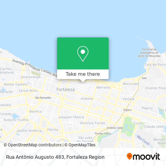 Rua Antônio Augusto 483 map