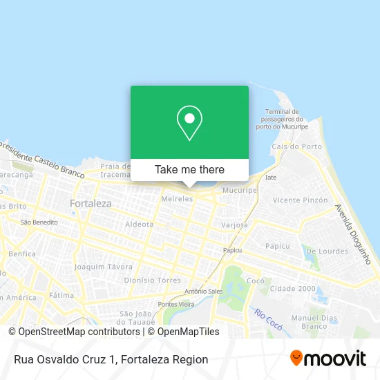 Rua Osvaldo Cruz 1 map