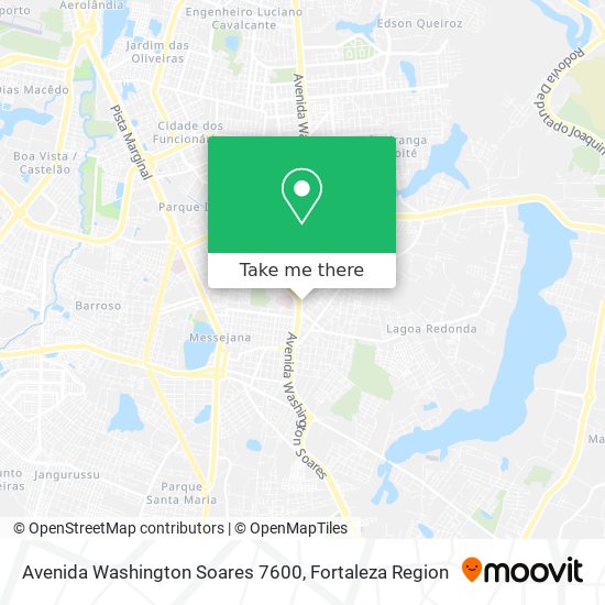 Avenida Washington Soares 7600 map