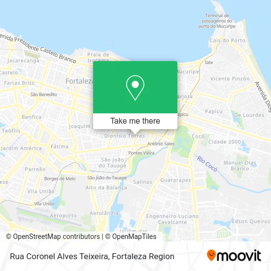 Rua Coronel Alves Teixeira map