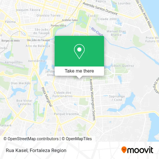 Rua Kasel map