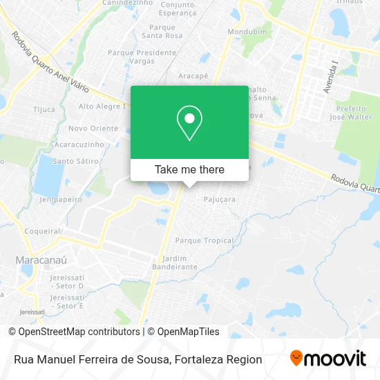 Rua Manuel Ferreira de Sousa map