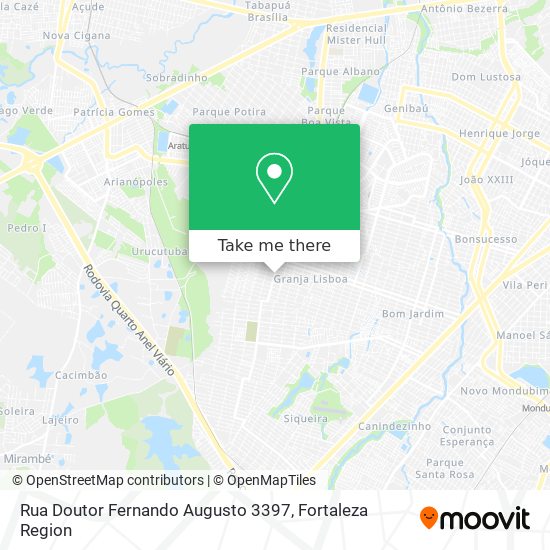 Rua Doutor Fernando Augusto 3397 map