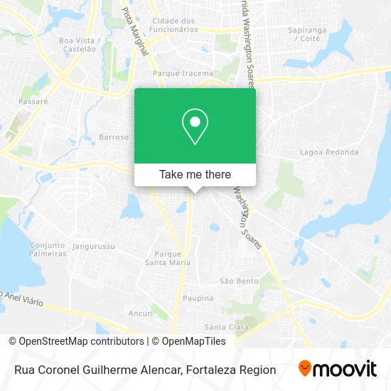 Rua Coronel Guilherme Alencar map