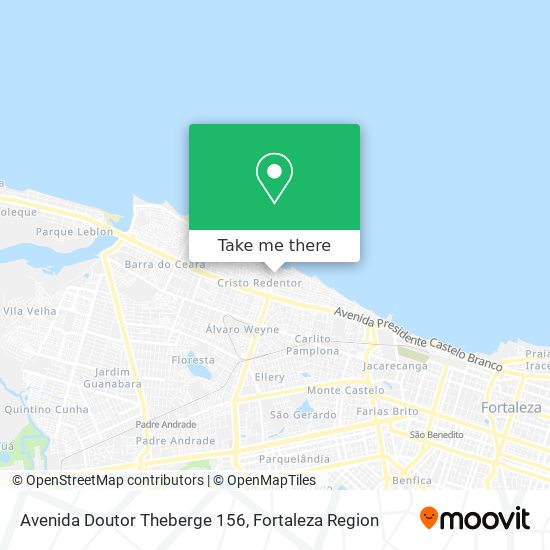 Avenida Doutor Theberge 156 map