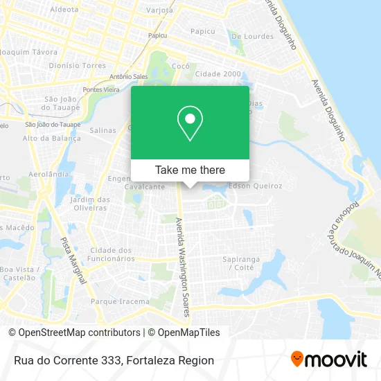 Rua do Corrente 333 map