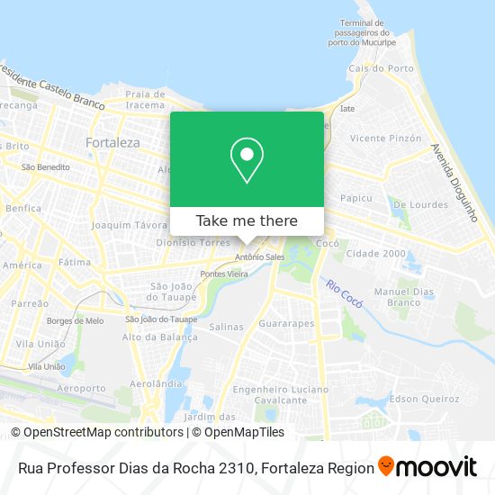 Mapa Rua Professor Dias da Rocha 2310