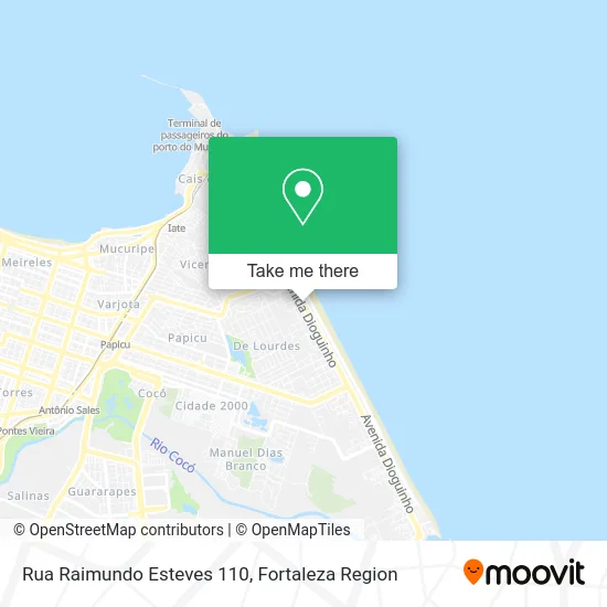 Rua Raimundo Esteves 110 map