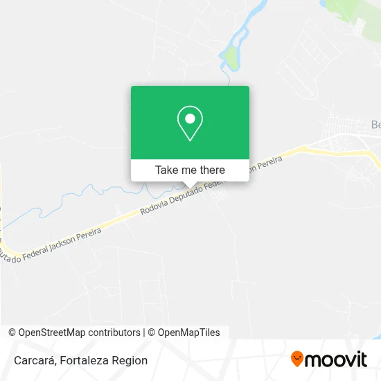 Carcará map
