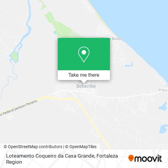 Loteamento Coqueiro da Casa Grande map