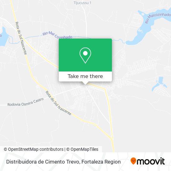 Distribuidora de Cimento Trevo map