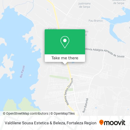 Valdilene Sousa Estetica & Beleza map