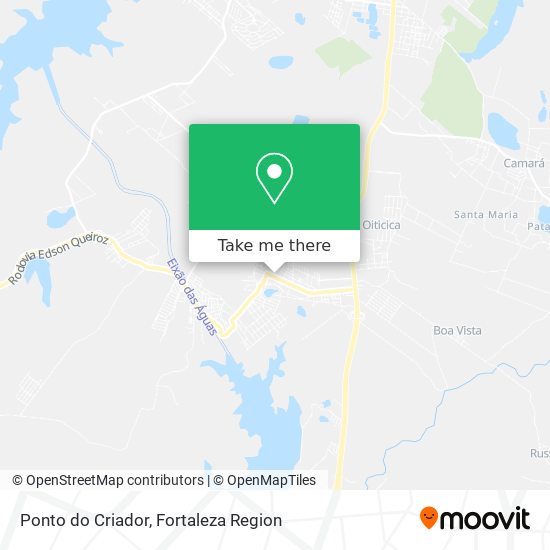 Ponto do Criador map