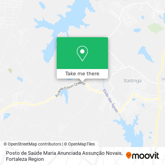 Posto de Saúde Maria Anunciada Assunção Novais map