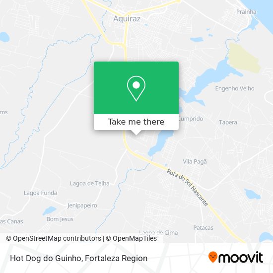 Hot Dog do Guinho map