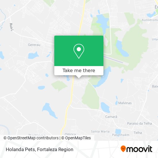 Holanda Pets map