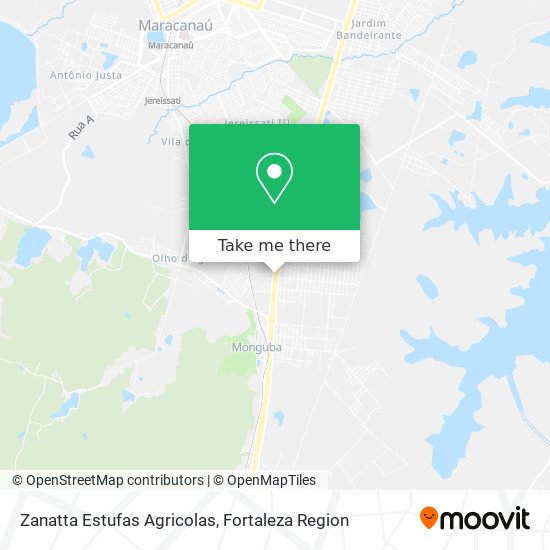 Zanatta Estufas Agricolas map