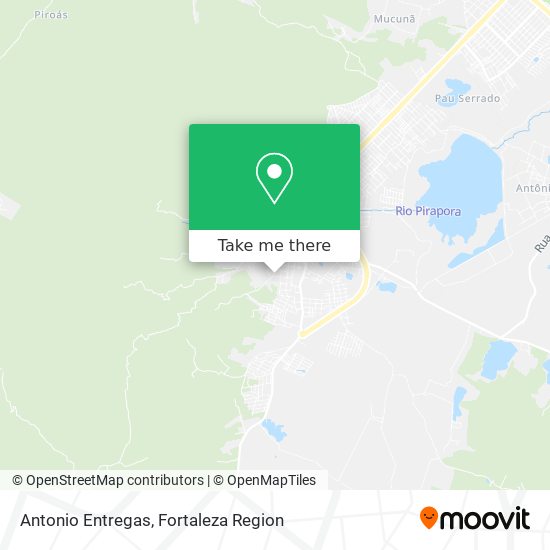 Antonio Entregas map