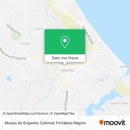 Museu do Engenho Colonial map