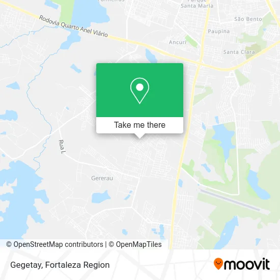 Gegetay map