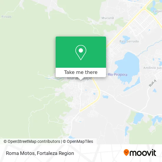 Roma Motos map