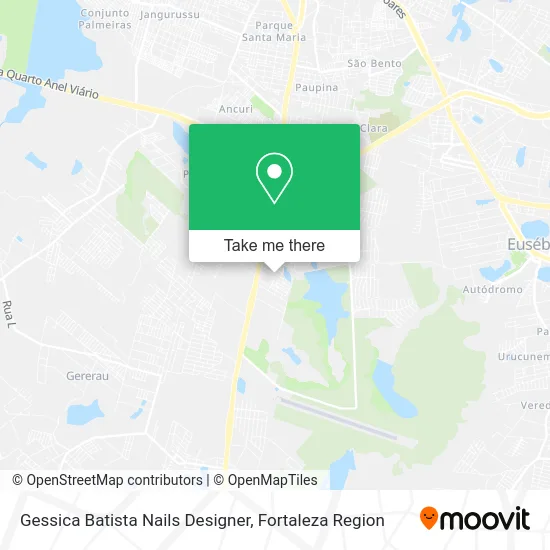 Gessica Batista Nails Designer map