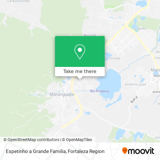 Espetinho a Grande Familia map