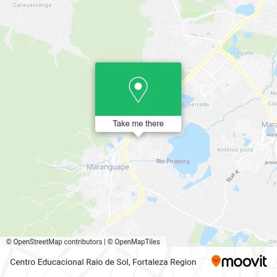 Centro Educacional Raio de Sol map