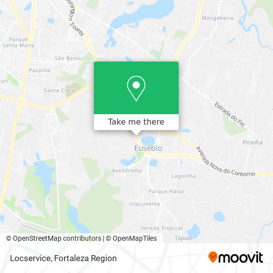 Locservice map