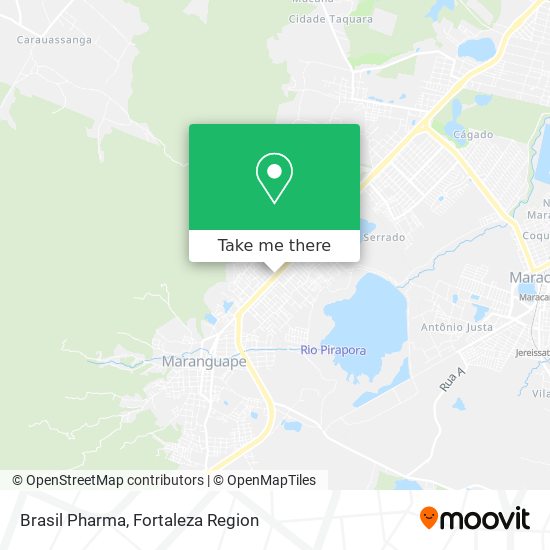 Brasil Pharma map